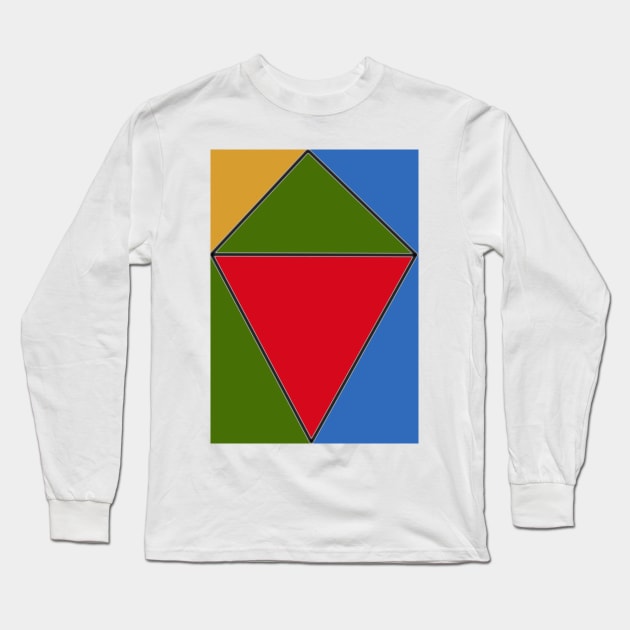 Diamond Long Sleeve T-Shirt by acdefw